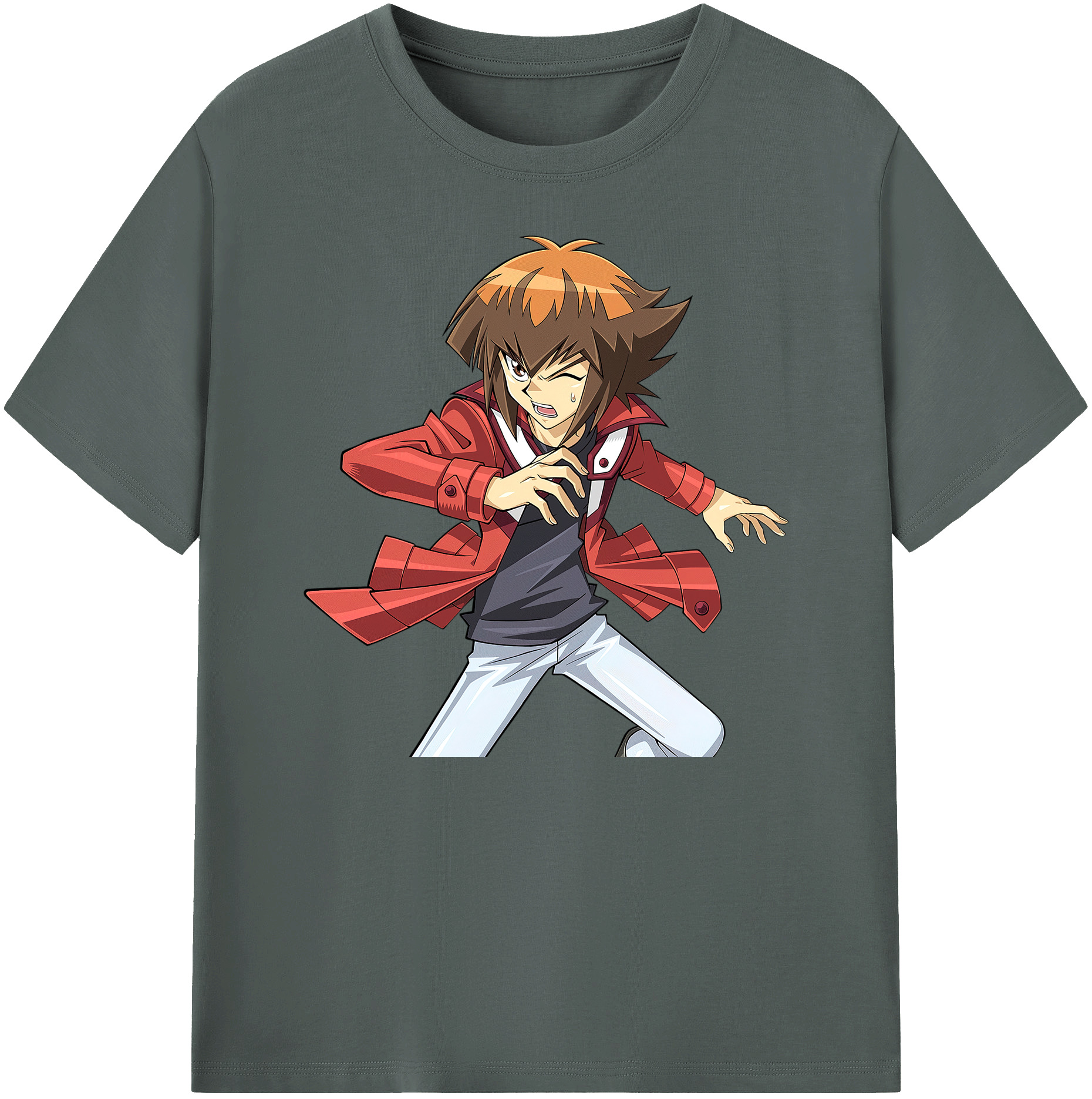（画像用） 遊☆戯☆王 Yu-Gi-Oh! 綿100％ メンズ半袖Tシャツ｜肌触りやわらか＆通気性